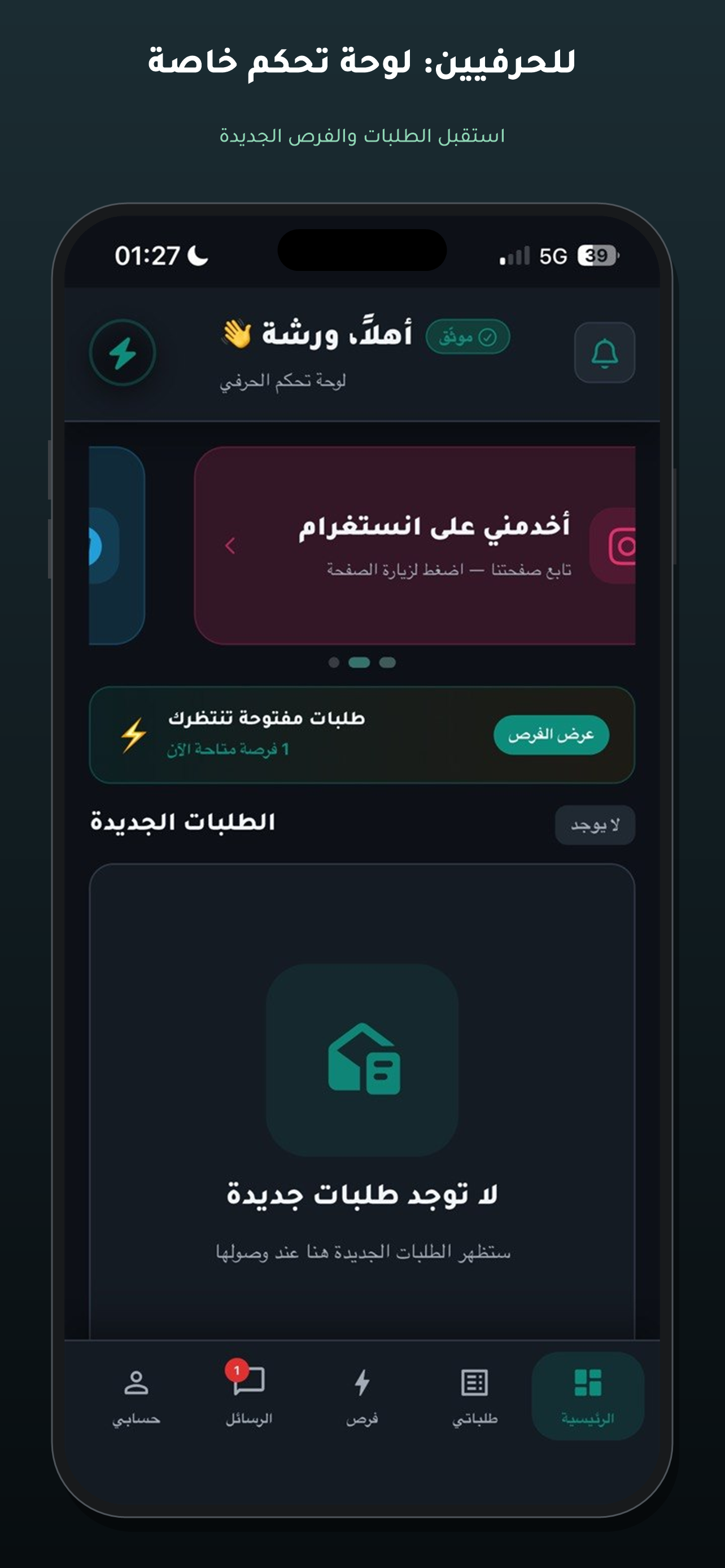 لوحة الحرفي